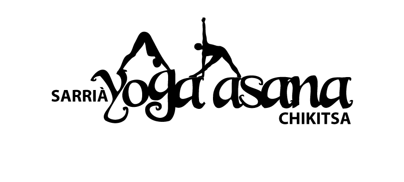 logo sarria yoga Black logo sarria yoga