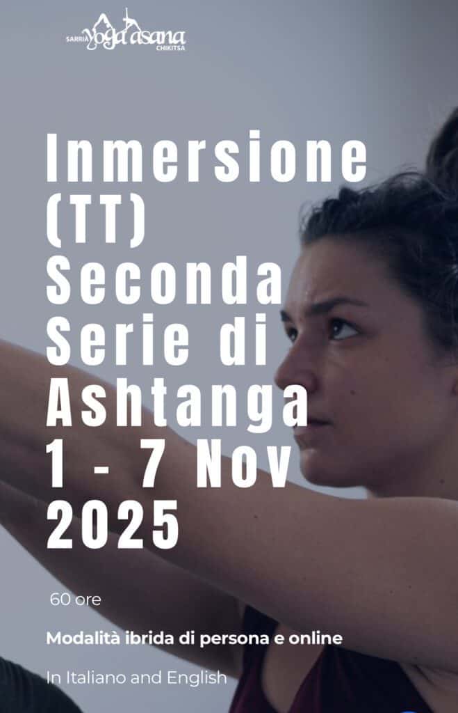 IFlyer inmersione Ashtanga Italia 2025
