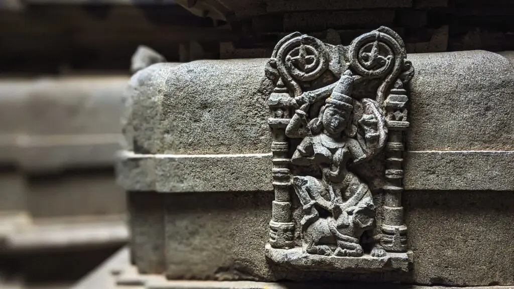 ancient stone sculpture on the wall of bhuleshwar 2026 03 18 09 27 22 utc