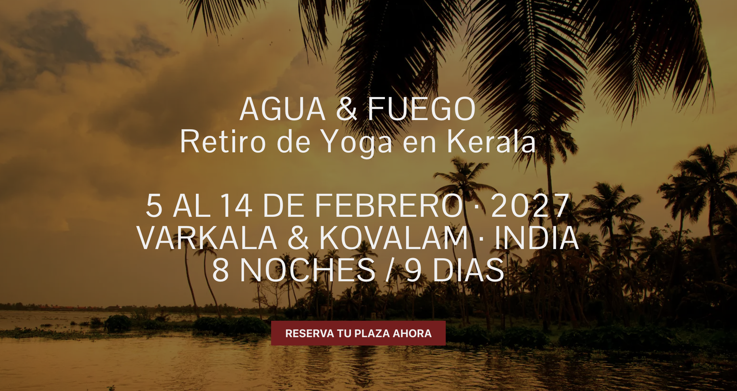 screenshot retiro de yoga en india