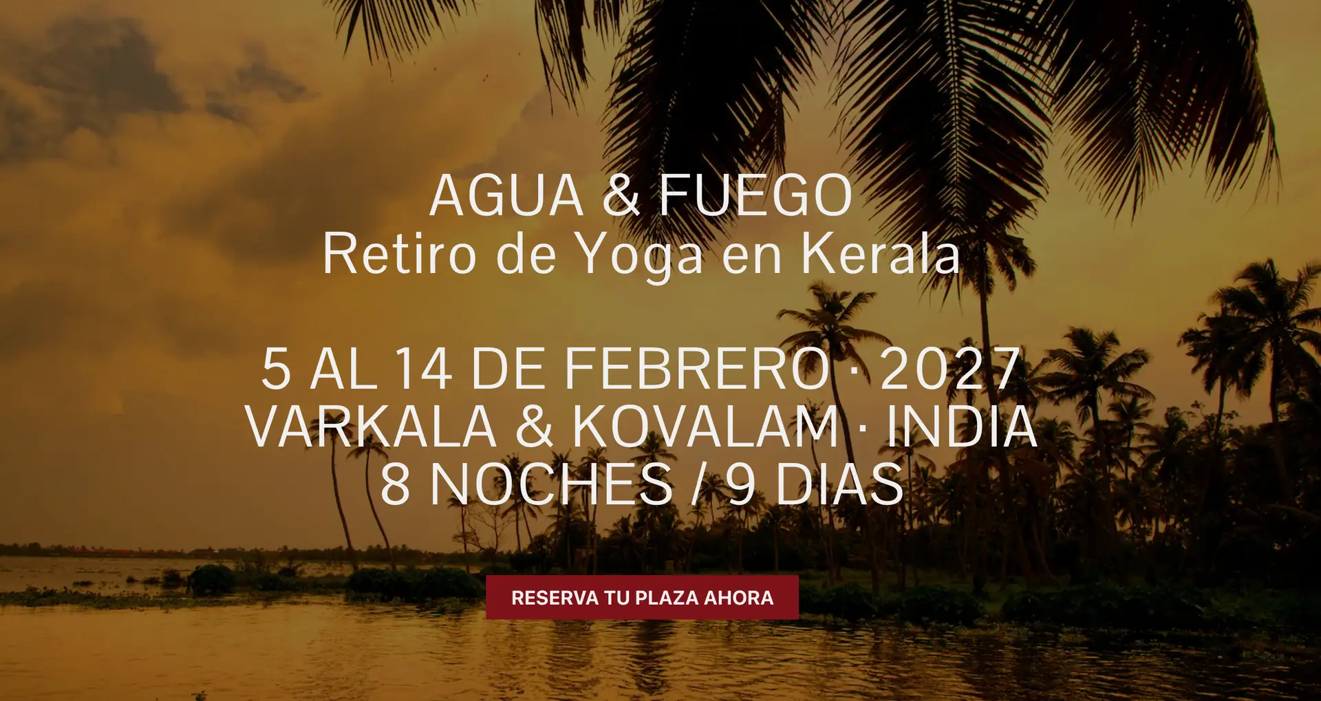 screenshot retiro de yoga en india